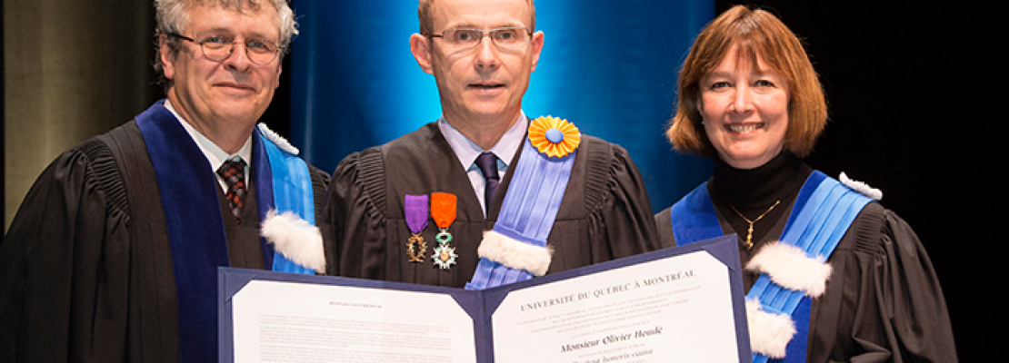 Olivier Houdé reçoit un doctorat Honoris Causa