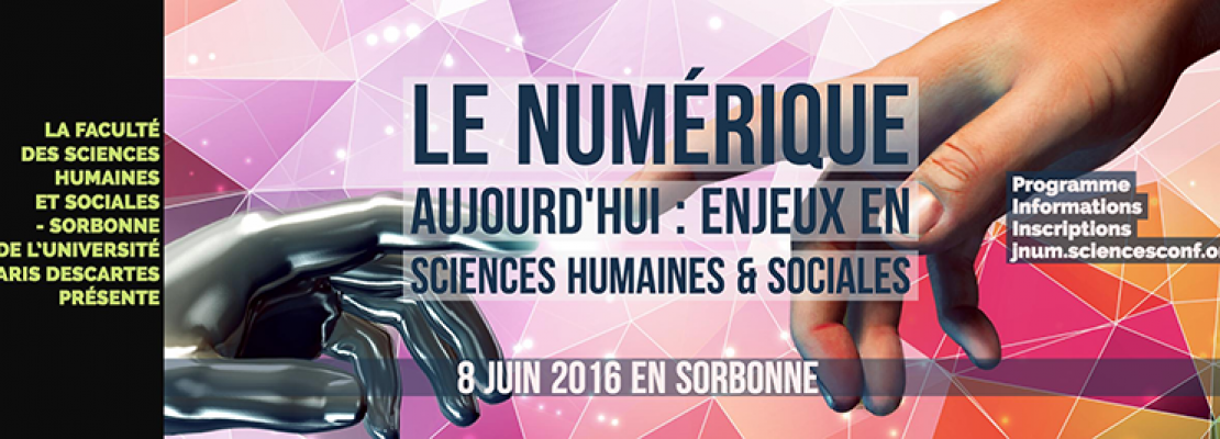 Le numérique aujourd'hui : enjeux en SHS