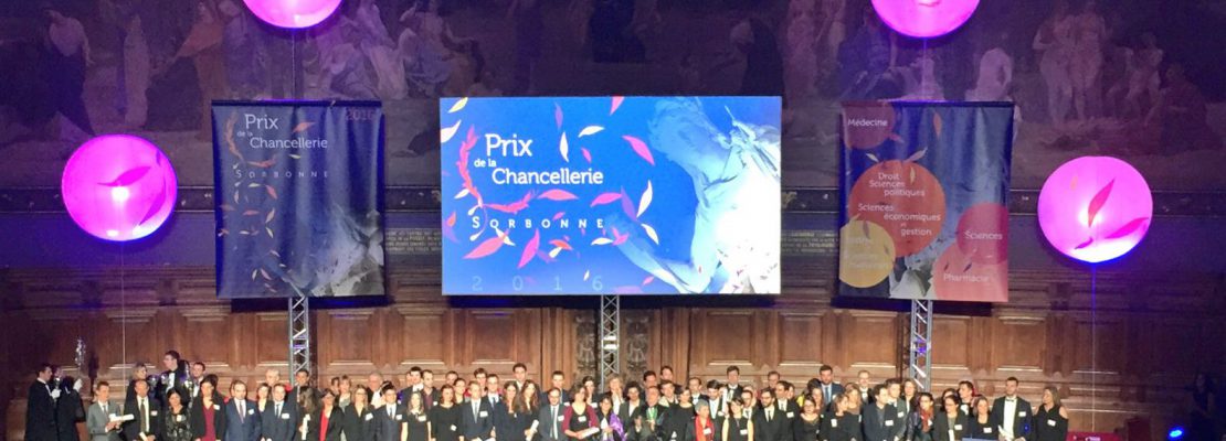 Cinq lauréats aux prix de la Chancellerie des universités 2016