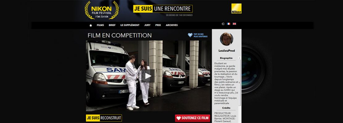 Louis et son hommage au SAMU