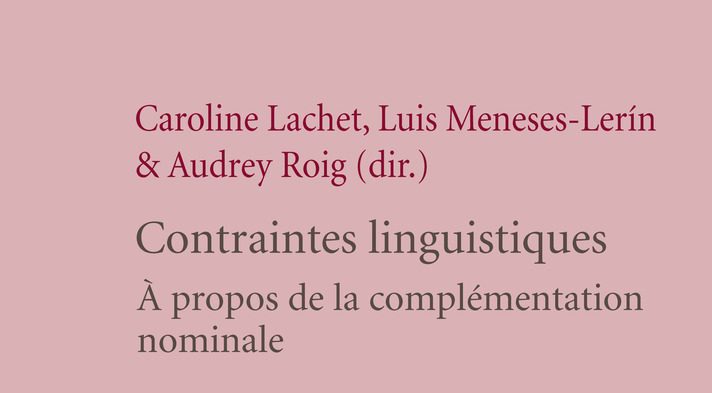 Les Contraintes linguistiques